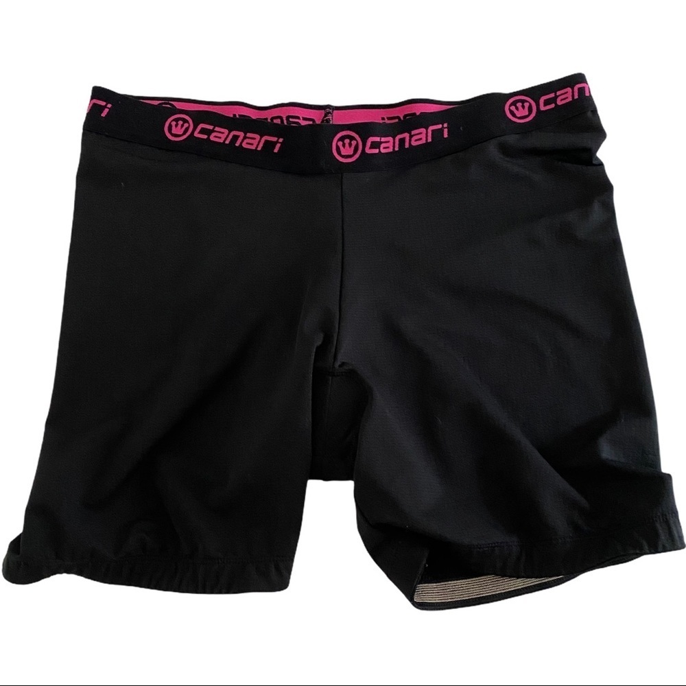 Canari San Diego Black Pink Cycling Shorts Men’s L